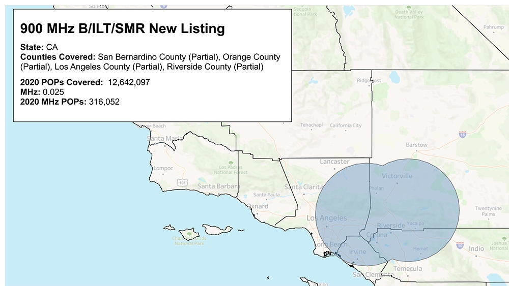 900 MHz (B/ILT & SMR)