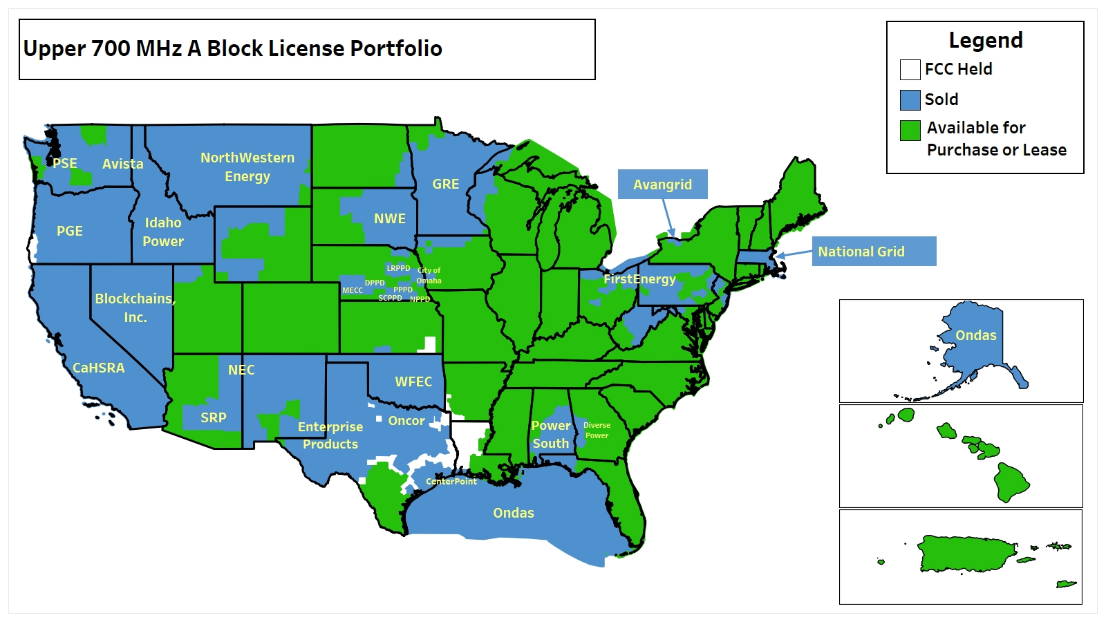 Upper 700 MHz A Block